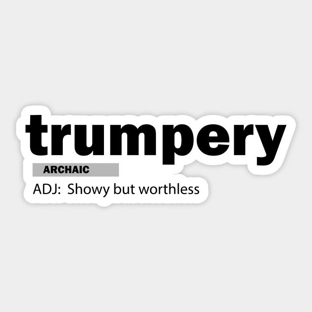 Trumpery Sticker by bluehair